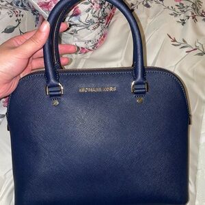 Navy Blue Michael Kors purse